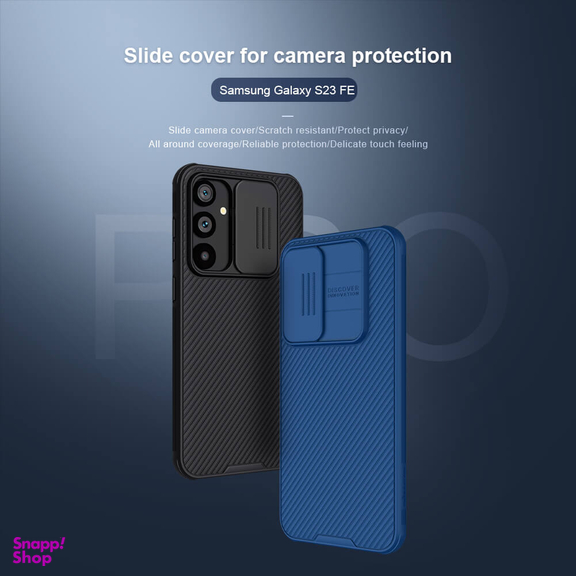 کاور نیلکین مدل CamShield Pro مناسب برای گوشی موبایل سامسونگ Galaxy S23 FE