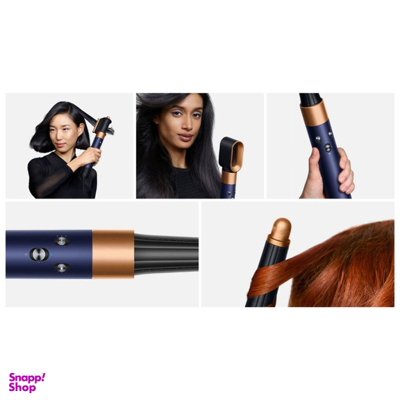 سشوار برس دار حالت دهنده دایسون مدل Airwrap id HS08 Straight+Wavy PBRC