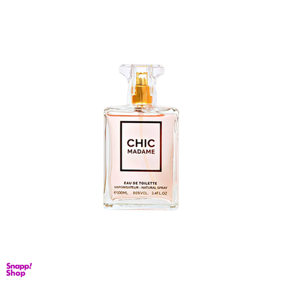 ادوتویلت زنانه تی آر آی مدل CHIC MADAME