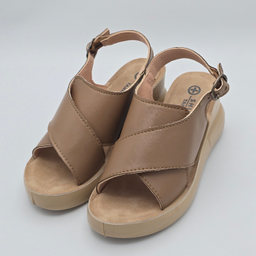 صندل زنانه شیما مدل طناز کد 629389 رنگ نسکافه ای