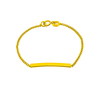 دستبند طلا ۱۸ عیار نوزاد اقلیمه کد DT534