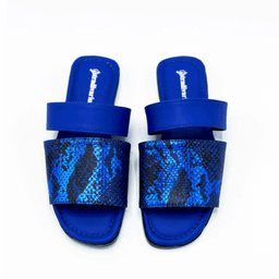 صندل زنانه دیوید جونز مدل Stradivarius-Sandal-SBu48 رنگ آبی