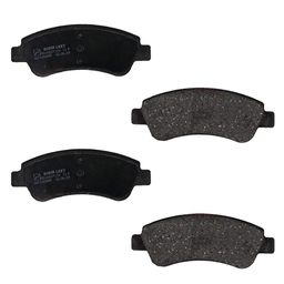 لنت ترمز جلو خودرو روئین لنت کد FM78 مناسب پژو 206 تیپ 5 و تارا