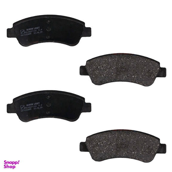 لنت ترمز جلو خودرو روئین لنت کد FM78 مناسب پژو 206 تیپ 5 و تارا