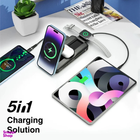 پاوربانک پرومیت مدل POWERPACK-FOLD ظرفیت 10000 میلی آمپر ساعت
