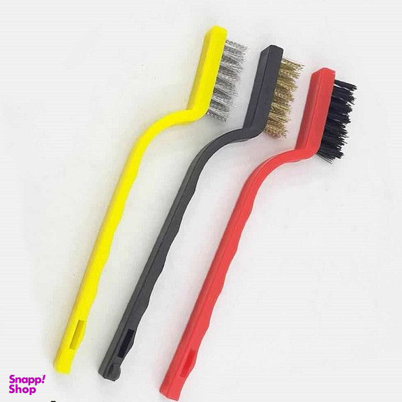 فرچه سیمی مسواکی مدل Three Roughness بسته 3 عددی