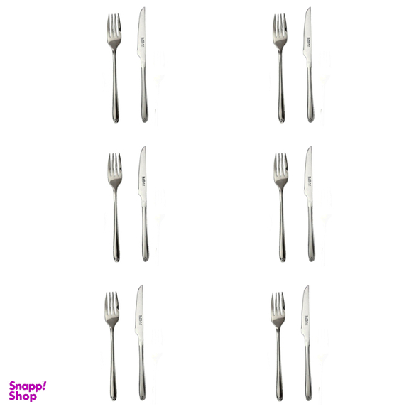 سرویس چاقو و چنگال 12 پارچه کابان کد 2112
