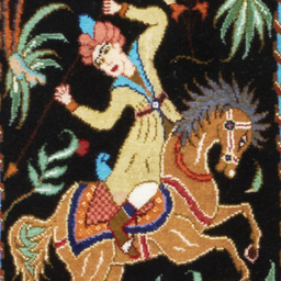 تابلو فرش دستباف سی پرشیا مدل شکارگاه کد 903709