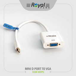 مبدل Mini Displayport به VGA رویال مدل ROY-115