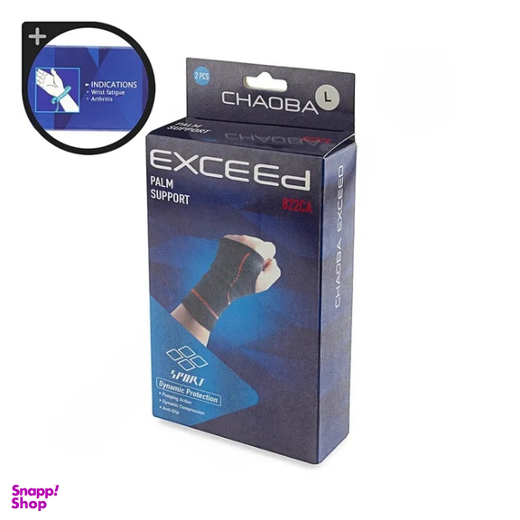 مچ بند طبی ورزشی مدل CHG-EXCEED رنگ مشکی نارنجی