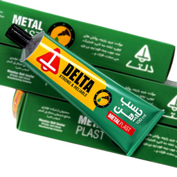 چسب آهن همه کاره دلتا مدل Metalplast حجم 100 میلی لیتر