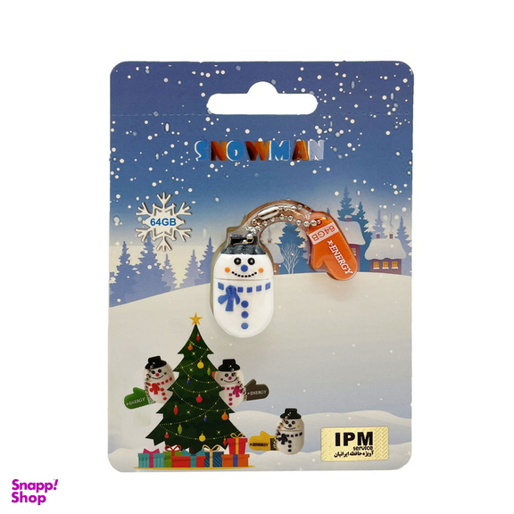فلش مموری ایکس-انرژی مدل snowman ظرفیت 64 گیگابایت