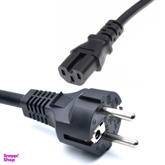 کابل برق سه پین منبع تغذیه کامپیوتر ونتولینک کد EU-C15 طول 3 متر