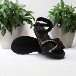 صندل زنانه کد 104 رنگ مشکی