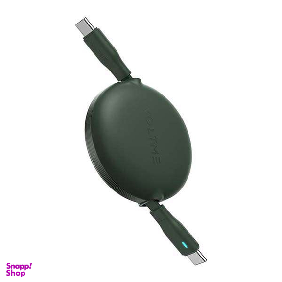 کابل شارژ Type-C ولتمی مدل Powerlink YoYo طول 1 متر