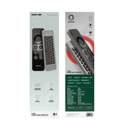 ریموت کیبورد بی سیم گرین لاین مدل 4in1 GN4INWRMTBK