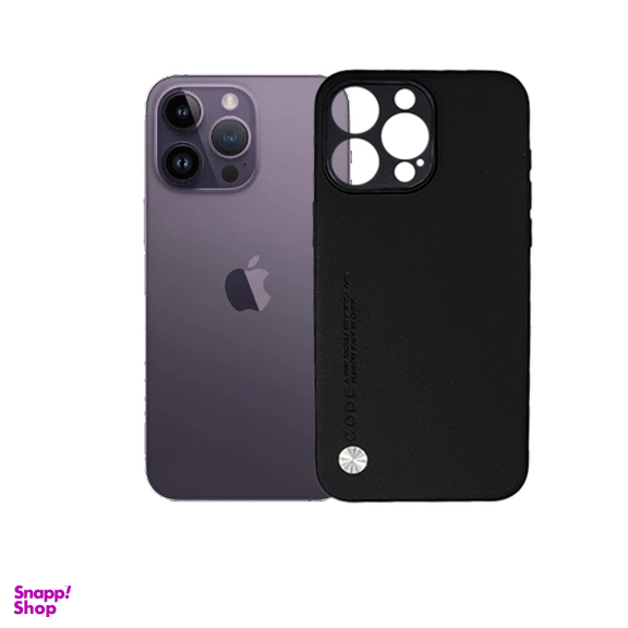 قاب گوشی موبایل CODE طرح چرم لاکچری مناسب اپل iPhone 14 Pro Max