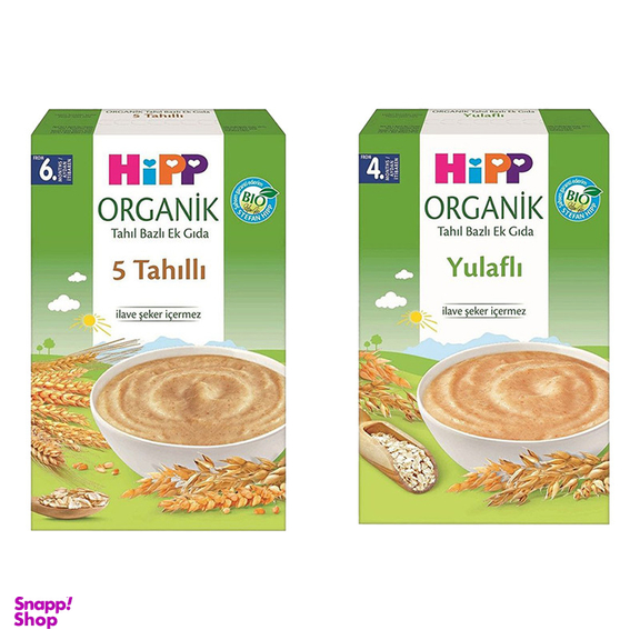 غذای کمکی کودک هیپ 200 گرم بسته 2 عددی