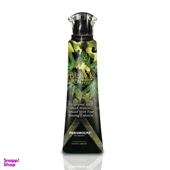 لوسیون سولاریوم پارامونت مدل Black Hemp حجم 250 میلی لیتر