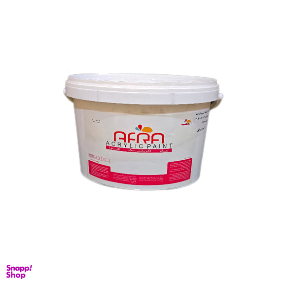 رنگ اکریلیک نیمه براق افرا کد 717 وزن 7 کیلوگرم