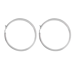 گوشواره حلقه ای استیل مارنا گالری مدل Silver