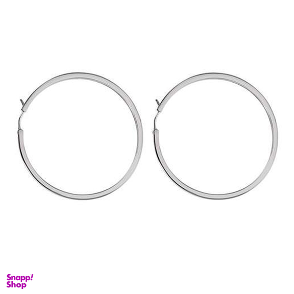 گوشواره حلقه ای استیل مارنا گالری مدل Silver