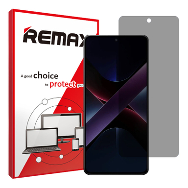 محافظ صفحه نمایش حریم شخصی ریمکس مدل Resistant مناسب گوشی موبایل شیائومی Poco X7 Pro