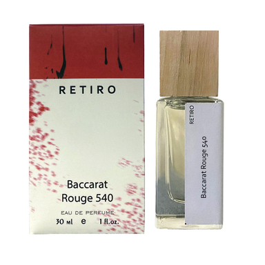 ادوپرفیوم زنانه رتیرو مدل Baccarat Rouge 540