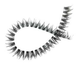 مژه مصنوعی ریسه ای مدل فیشر کاپ سایز 10 کد D