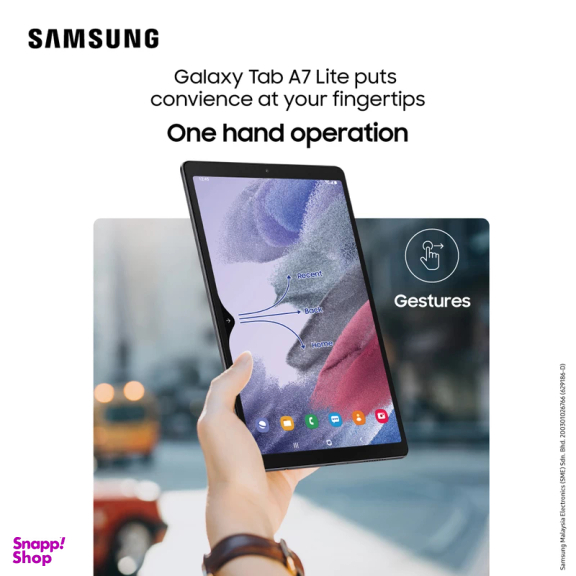 تبلت سامسونگ مدل Galaxy Tab A7 Lite SM-T225 ظرفیت 32 گیگابایت