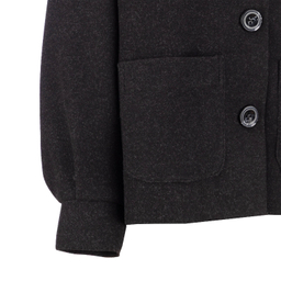 پالتو زنانه السانا مدل فرتاک کد 236901 رنگ مشکی