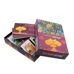 بازی فکری فندقچه مدل گربه های انفجاری پلاس