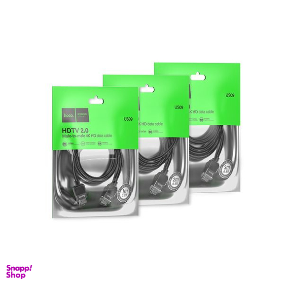 کابل تبدیل HDMI هوکو مدل US09 طول 2 متر