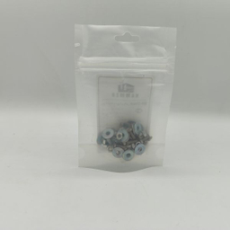 پیچ و مهره و واشر هامر مدل استوانه کد M4-10mm بسته 75 عددی