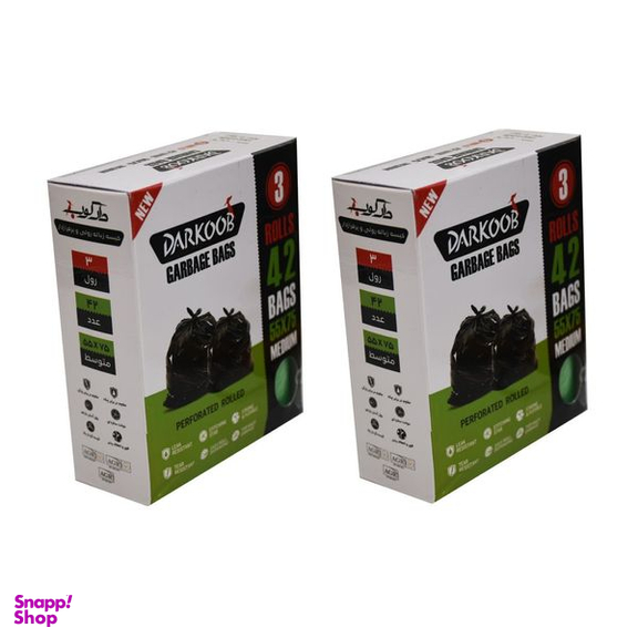 کیسه زباله دارکوب مدل پرفراژدار 2 بسته 42 عددی