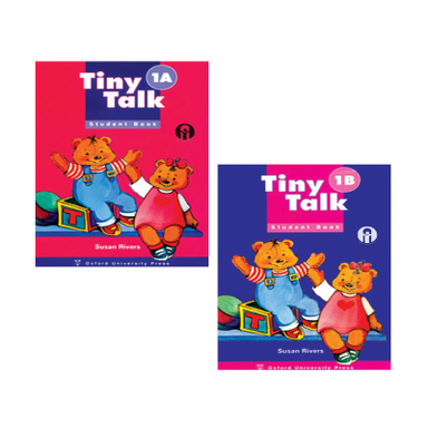 کتاب Tiny Talk 1 اثر Susan Rivers انتشارات الوند پویان مجموعه دو جلدی به همراه سی دی