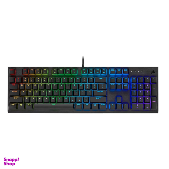 کیبورد مخصوص بازی کورسیر مدل K60 RGB Pro Low Profile Mechanical