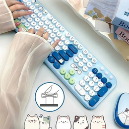 کیبورد و ماوس مافی مدل Silly Cat