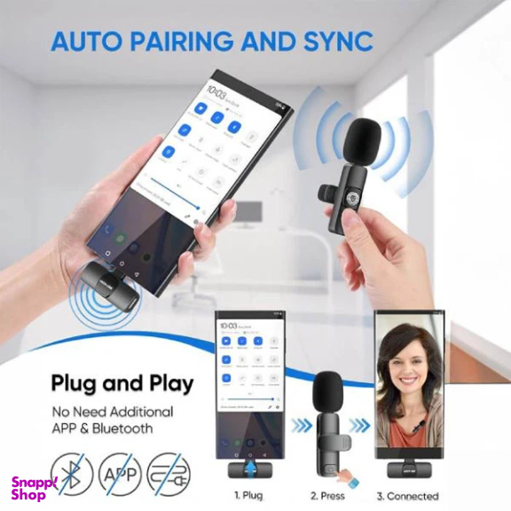 میکروفون یقه ای گرین لاین مدل GN3WIRMICPBK