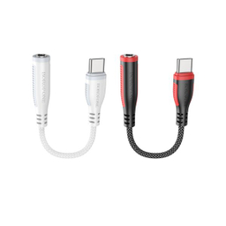 مبدل AUX OTG به USB-C بروفون مدل BV17