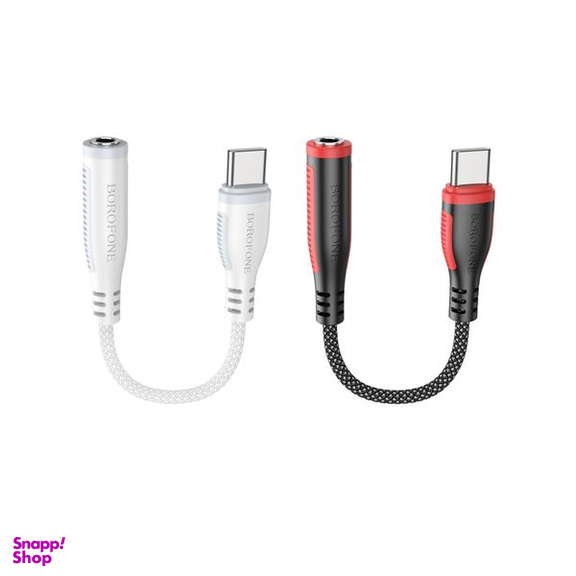 مبدل AUX OTG به USB-C بروفون مدل BV17