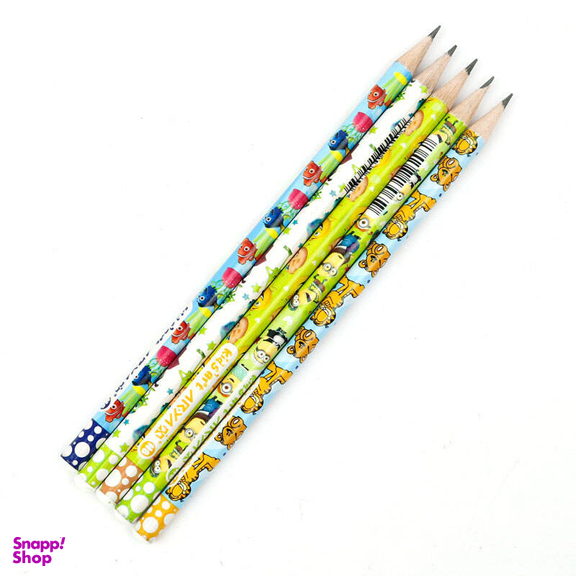 مداد مشکی آریا مدل 3047 بسته 12 عددی