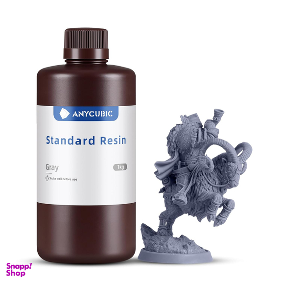رزین پرینتر سه بعدی آنیکیوبیک مدل Standard Resin حجم 1 لیتر