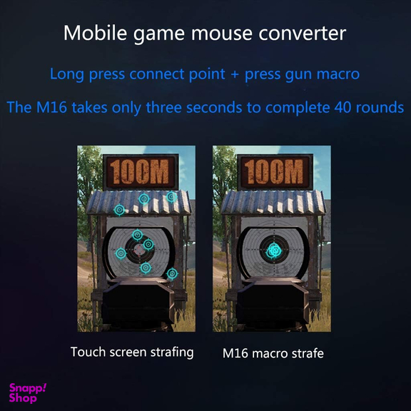 مبدل اتصال ماوس و کیبورد به موبایل فلای‌ دیجی مدل Q1