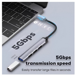 هاب 4 پورت USB-C الدینیو مدل DS-34U
