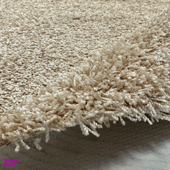 فرش گونه پالاز مدل لوما دایره ای کد 5106 رنگ بژ