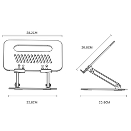 پایه نگهدارنده لپ تاپ یسیدو مدل Yesido LP05