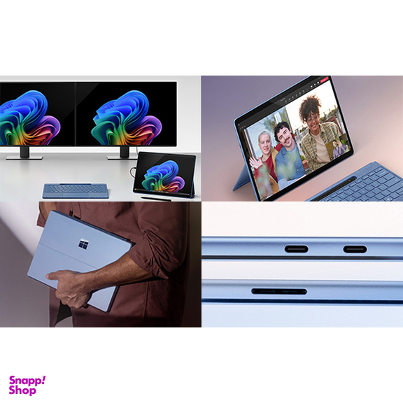 تبلت 13 اینچی مایکروسافت مدل Surface Pro 11-Snapdragon X Plus LCD ظرفیت 512 گیگابایت و رم 16 گیگابایت