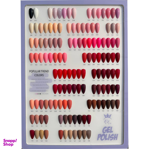 لاک ژل ناخن تی تی نی شماره 002 حجم 10 میلی لیتر