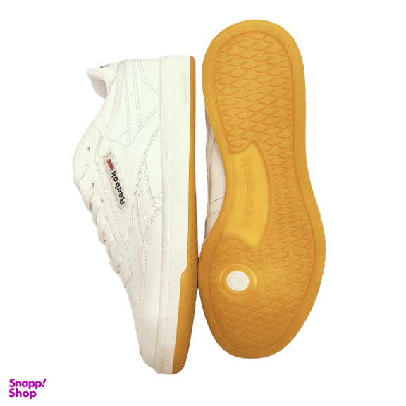 کفش مردانه ونس مدل ریبوک CLUB C کد B38 رنگ سفید